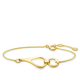 Thomas Sabo Sterling Silver Glam & Soul Armband Heritage Gold - A1856-413-39-L19V
